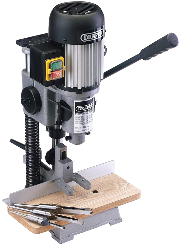 Quality Woodworking Tools Draper 1/2" 370W 230V Bench Morticer
