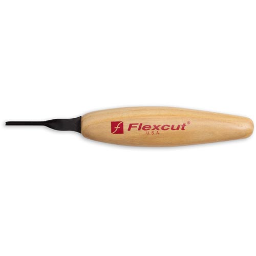 Flexcut 45 deg. x 3 mm Micro Parting Tool