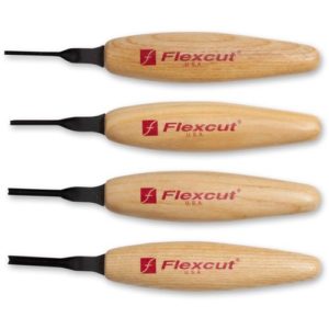Flexcut 45 Degree Micro Parting Tools