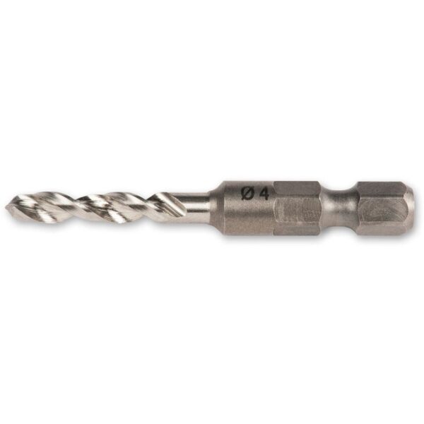 FISCH Universal Twist Drill Hex Shank - 4 mm 107404