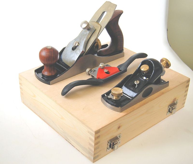 Soba Miniature Woodworking Kit Planes Try Square Bevel gauge 