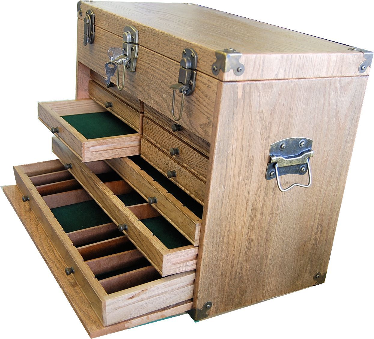 NEW ! Quality 9 Drawer Traditional Toolmakers Cabinet with Dividers SORRY OUT OF STOCK