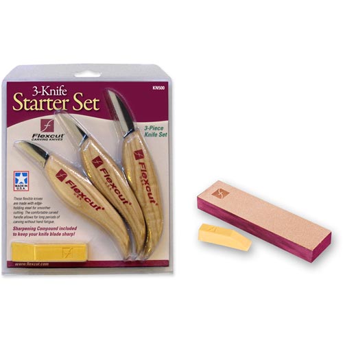 Flexcut Starter Knife Set Package !!!!!!!! SPECIAL OFFER !!!!!!!!!