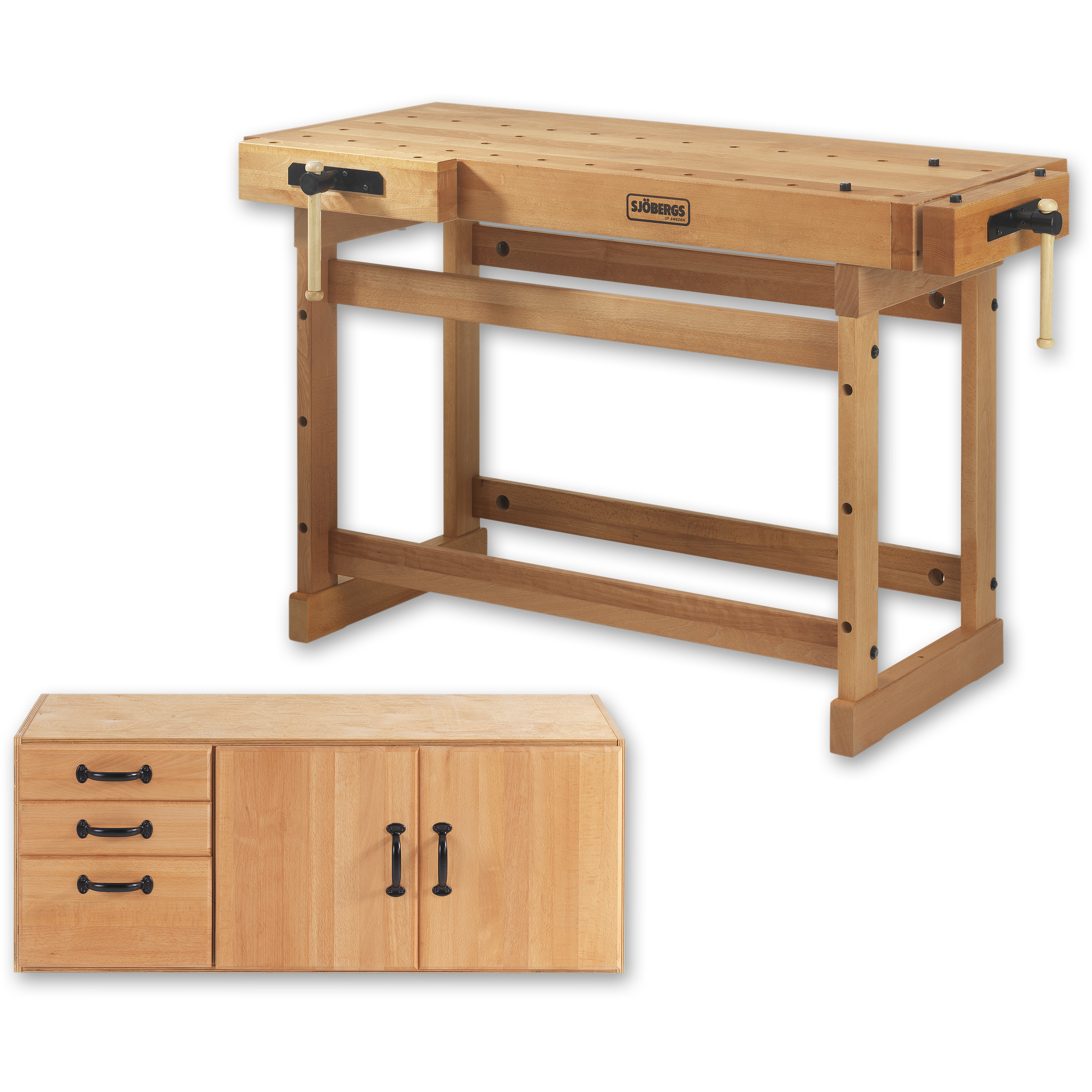 1425 SM03 - & Bench Sjobergs woodworking WITH Cupboards tools Woodworkers Drawers Plus Scandi Buy
