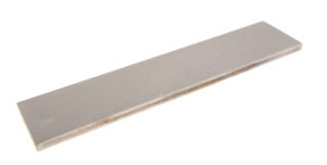 Eze-Lap 2-1/2" x 11-3/8"  x 1/4 thick Medium Grit Diamond Bench Stone (400)