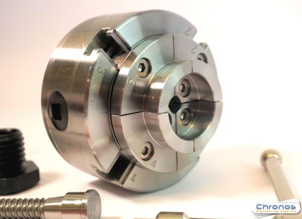 SCT 4 Jaw Geared Scroll Chuck Complete Boxed  Set 115mm  M33 x 3.5 mm Thread- SORRY OUT OF STOCK - Image 6