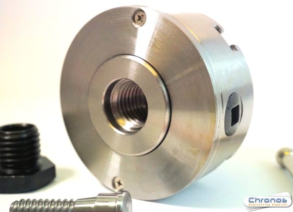 SCT 4 Jaw Geared Scroll Chuck Complete Boxed  Set 115mm  M33 x 3.5 mm Thread- SORRY OUT OF STOCK - Image 7