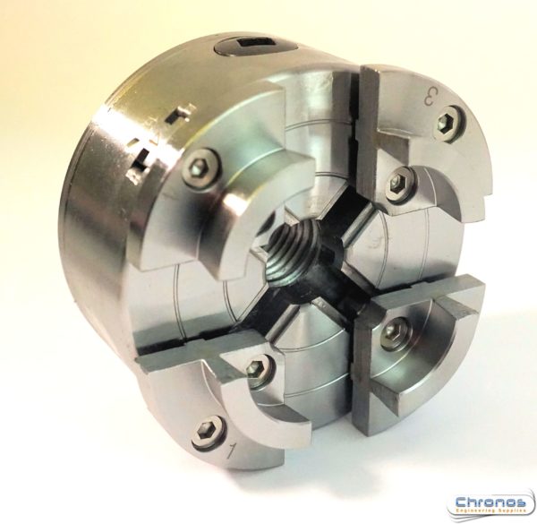 SCT 4 Jaw Geared Scroll Chuck Complete Boxed  Set 115mm  M33 x 3.5 mm Thread- SORRY OUT OF STOCK - Image 8