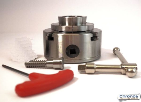 SCT 4 Jaw Geared Scroll Chuck Complete Boxed  Set 115mm  M33 x 3.5 mm Thread- SORRY OUT OF STOCK - Image 5