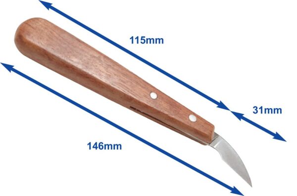Beber Chip Carving Knife BEBCKK - Image 5