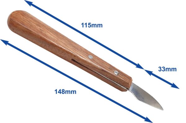 Beber Skew Chip Carving Knife BSCK - Image 7