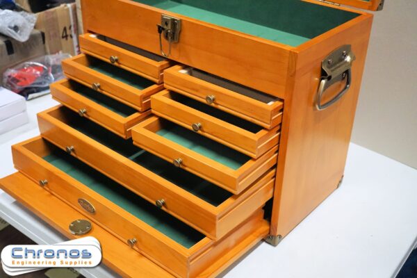CMW-8B 8 DRAWER WOODEN MACHINIST TOOL CHEST - Image 8
