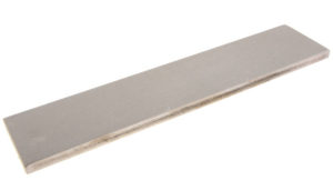 Eze-Lap 2-1/2" x 11-3/8" x 3/8" Fine Grit Diamond Bench Stone (600)