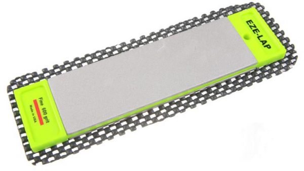 Eze-Lap 2" x 6" Double-sided Diamond Stone Medium Grit (400) / Extra Coarse Grit (150)