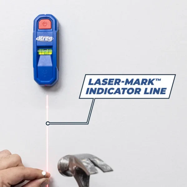 Kreg Magnetic Stud Finder with Laser-Mark KMM1000LZ - Image 4