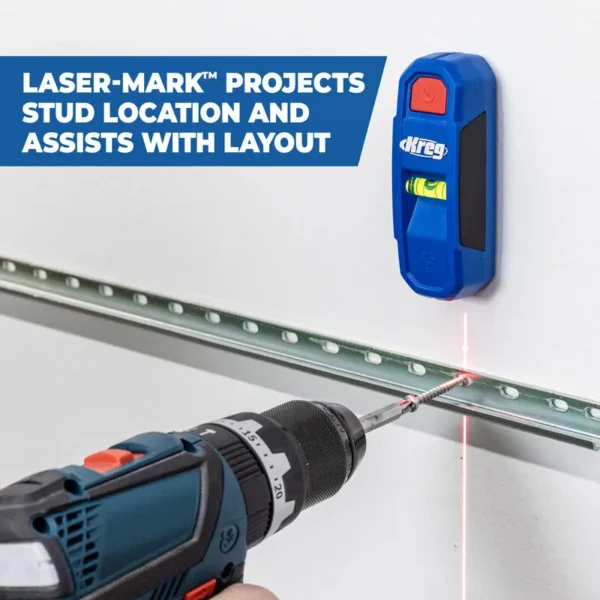 Kreg Magnetic Stud Finder with Laser-Mark KMM1000LZ - Image 8