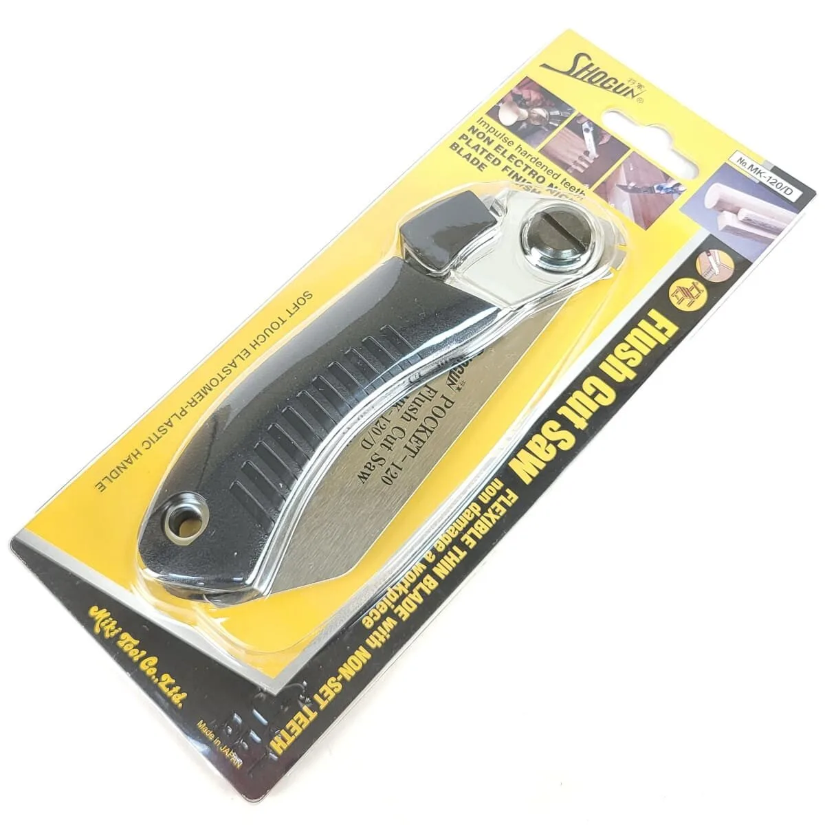 Shogun MK-120/D Folding Flush Cut Pull Saw 120mm Length - Image 6