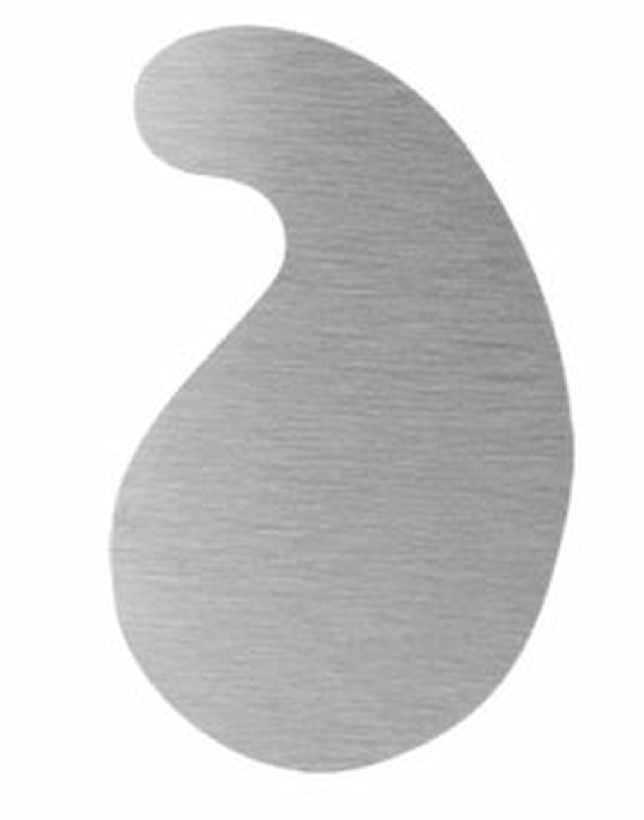 KUNZ NO 119 SWAN NECK  CABINET SCRAPER BLADE 0.7MM