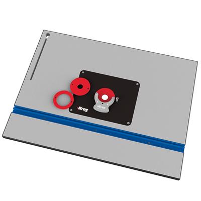 Router on sale top plate