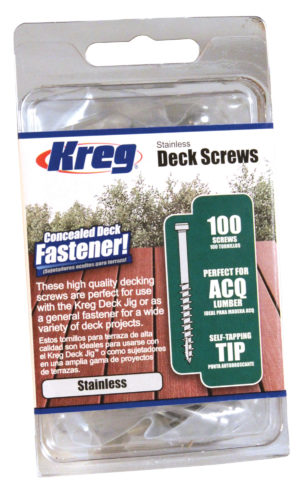 Kreg Deck Screws