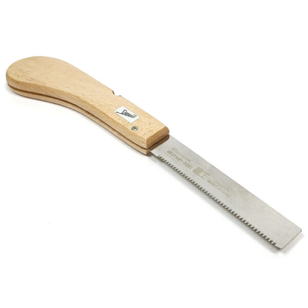 Shogun ZHC-7 Japanese Flush Cut Pull Saw 100mm Length Folding Design - Image 2