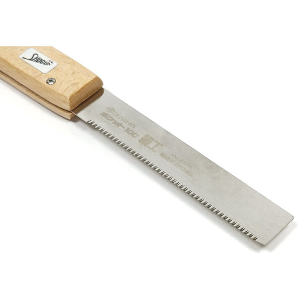 Shogun ZHC-7 Japanese Flush Cut Pull Saw 100mm Length Folding Design - Image 3