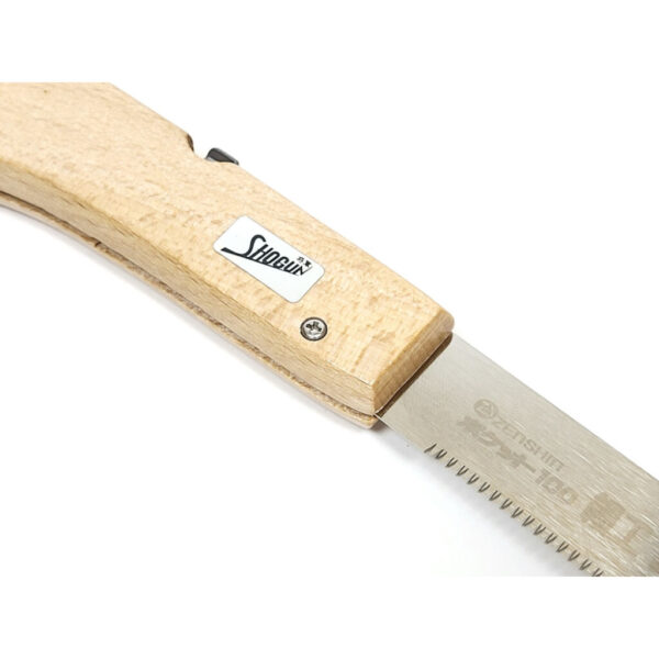 Shogun ZHC-7 Japanese Flush Cut Pull Saw 100mm Length Folding Design - Image 5