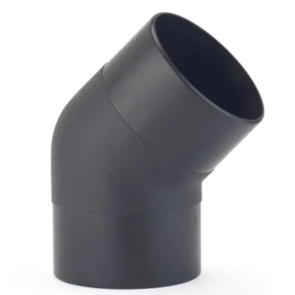 100E/45 100mm (4″) Diameter Elbow, 45 Degree Corner