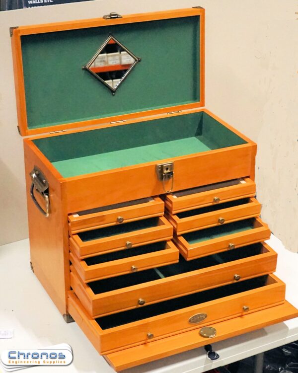 CMW-8B 8 DRAWER WOODEN MACHINIST TOOL CHEST - Image 4