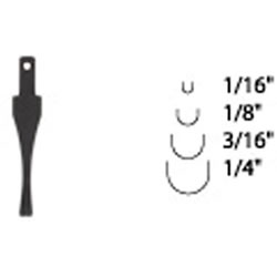 Flexcut SK602 Chisel - Sweep 11 x 1/16"(2mm)