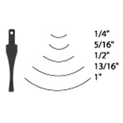 Flexcut SK426 Chisel - Sweep 6 x 1/4" (6mm)