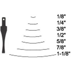 Flexcut SK600 Chisel - Sweep 3 x 1/8"