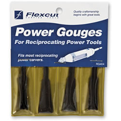Flexcut RG404 Set of 4 Roughing Gouges