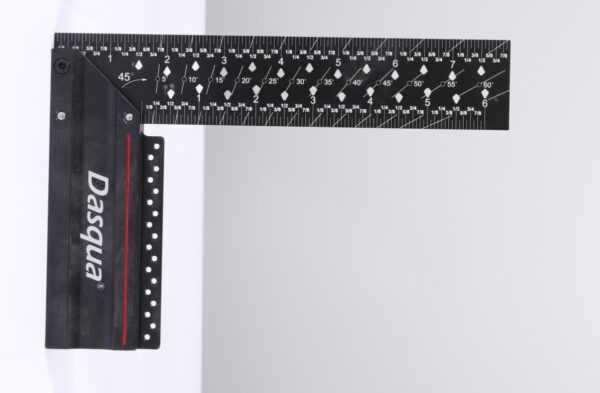 Dasqua Black-Red Plus Multi-Function Square 8 Inch - Image 2