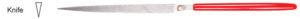 Eze-lap Knife, Coarse Grit Individual Needle File (250)