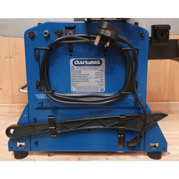 Charnwood PT200 Bench Top 8” x 5” Planer Thicknesser - Image 5