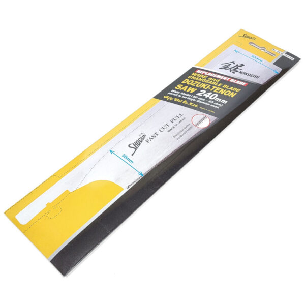 Shogun MCW24HRB Replacement Blade for Shogun Japanese Precision Deep Cut Dozuki Saw 240mm - Image 3